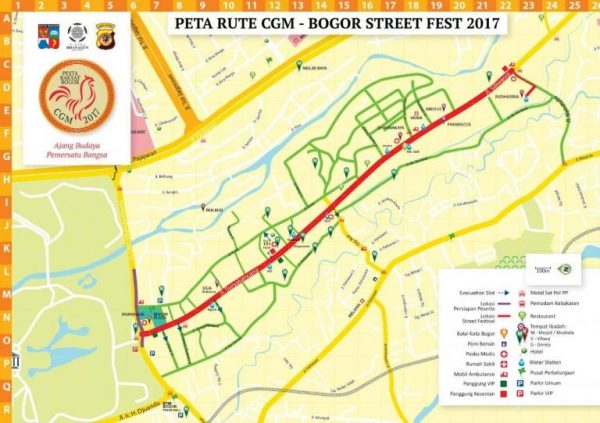 rute bogor street festival 2018