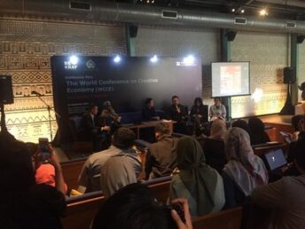 The World Conference on Creative Economy (WCCE) Dihelat di Nusa Dua, Bali