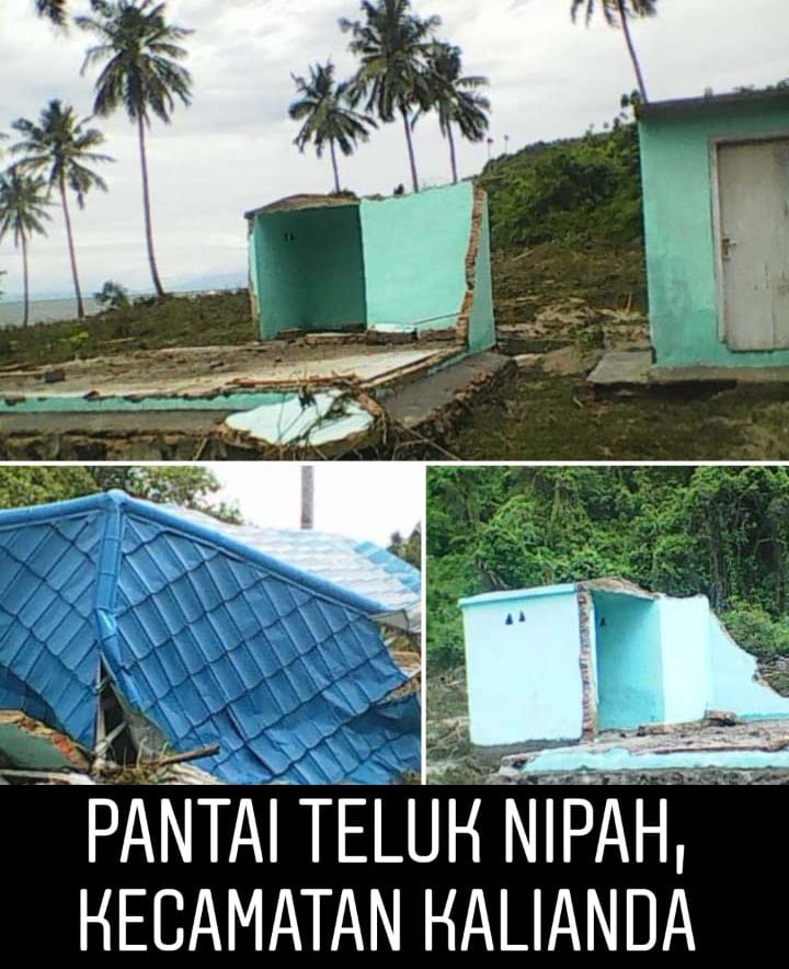 Dampak Tsunami Lampung Selatan