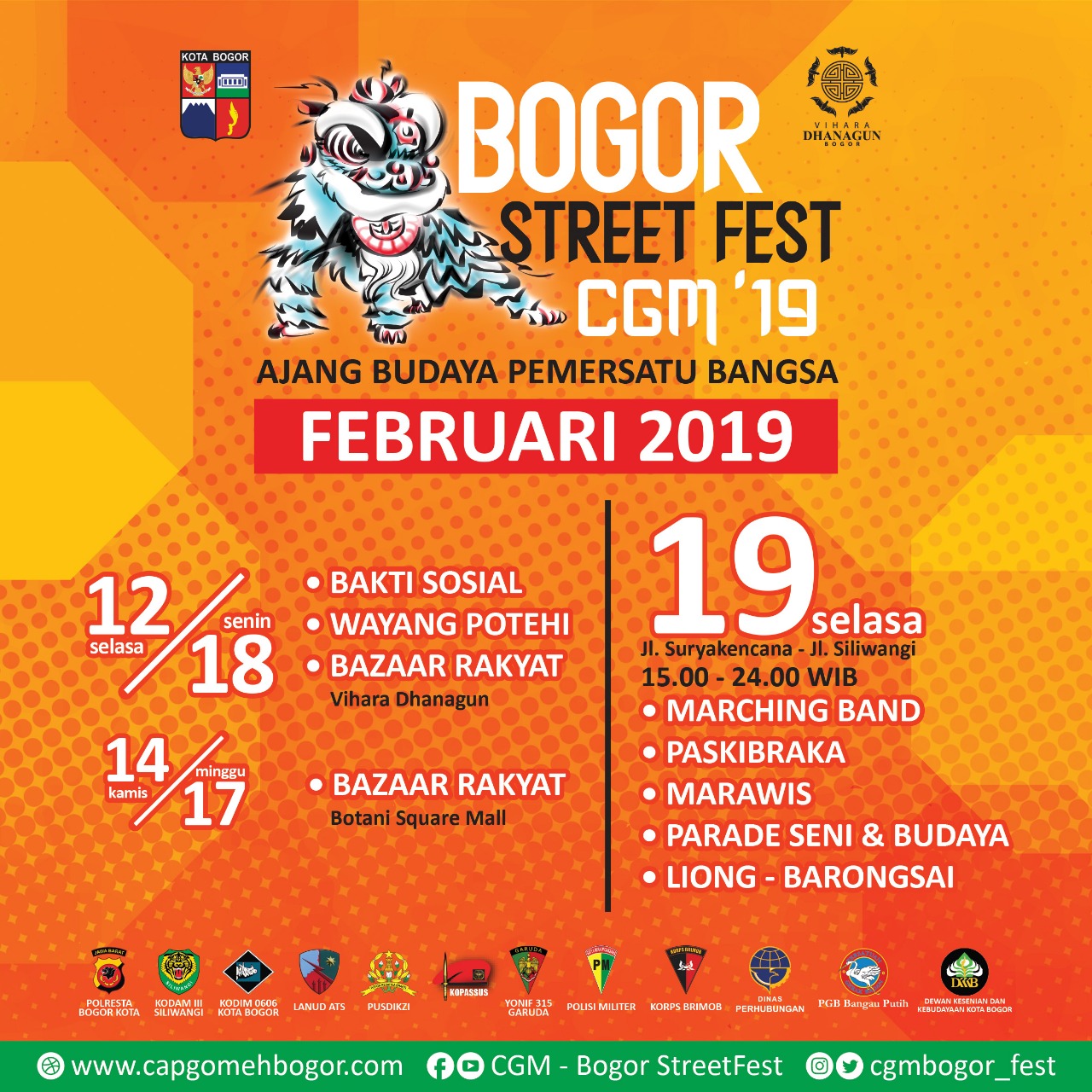 Bogor Street Festival 2019