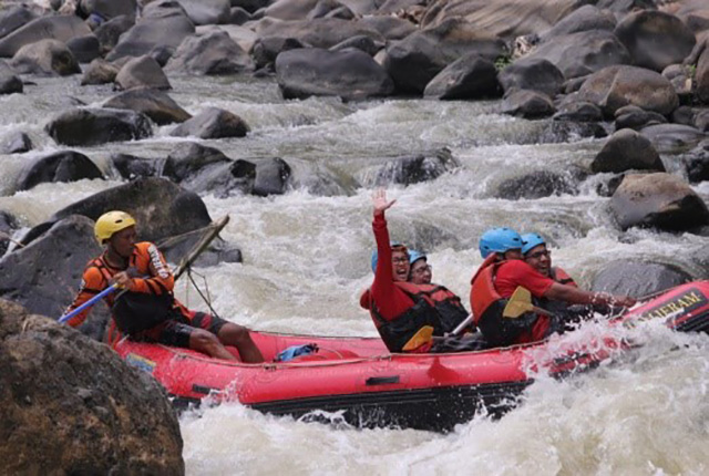 Riam Jeram di Cicatih, Sukabumi