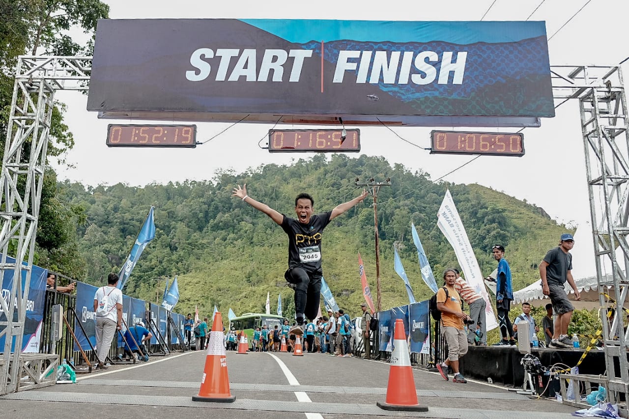 start I Finish BRI Mandeh Run 2019