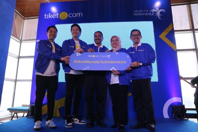 Kejar Target Kunjungan Wisman 2019, Kemenpar Gandeng Tiket.com