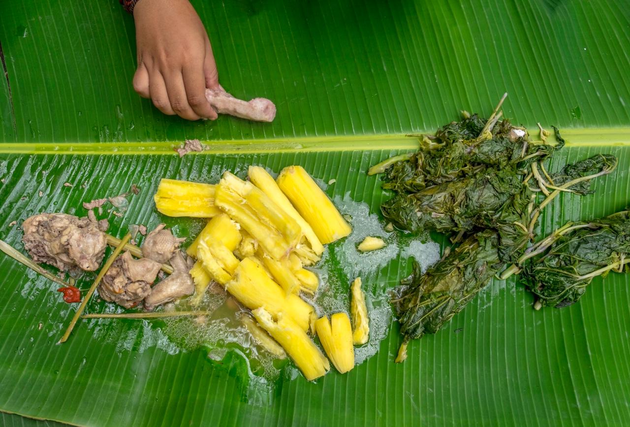 Makanan yang dimasak dengan cara Barapen