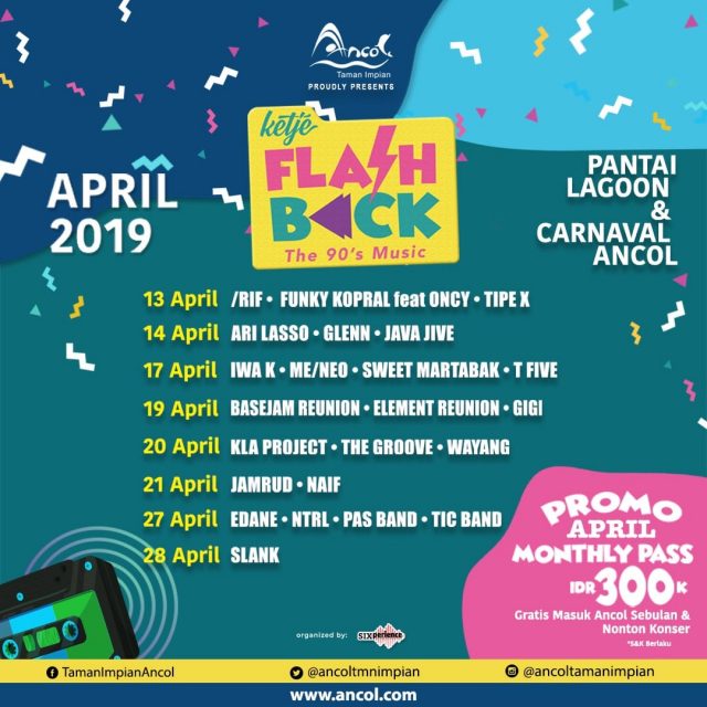 Konser Ketje Flashback The 90's Music