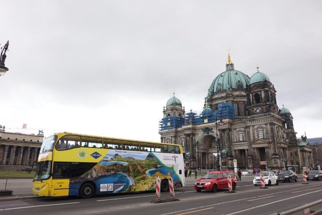 Sambut ITB 2019, Bus Wonderful Indonesia Beroperasi di Berlin