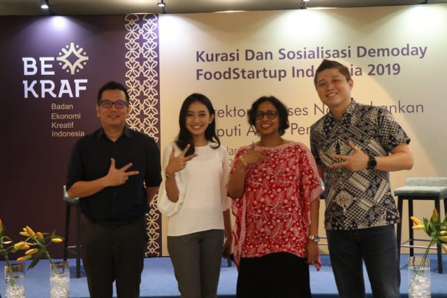 50 Startup Kuliner Terpilih Ikuti Food Startup Indonesia 2019