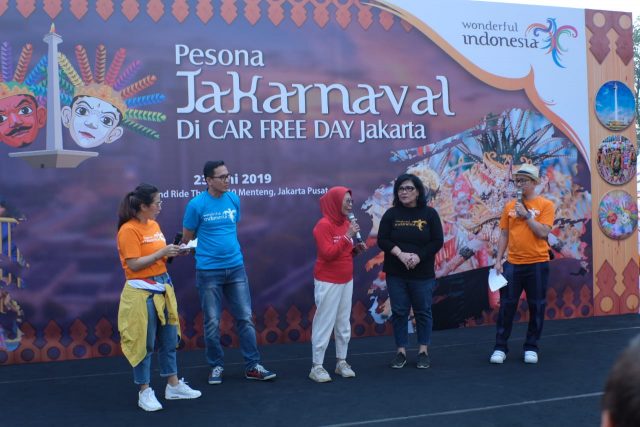 Semarakan Gelaran Jakarnaval 2019 Kemenpar Gelontorkan 1 M