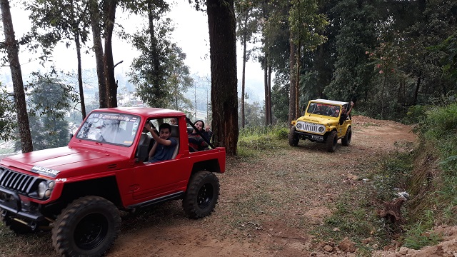 Off Road Lereng Gunung Lawu, Lintas Peradaban Kuno dan Memicu Adrenalin