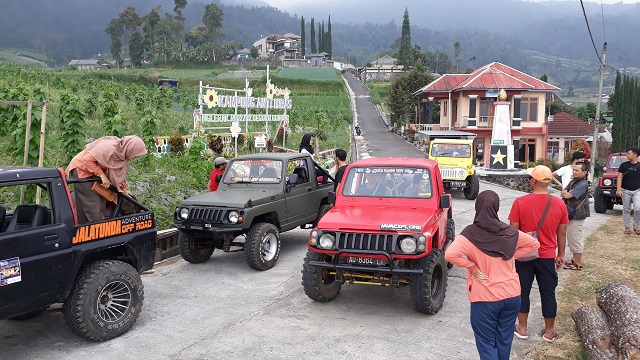 Off Road Lereng Gunung Lawu, Lintas Peradaban Kuno dan Memicu Adrenalin