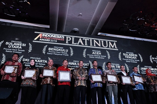 Daerah dengan Keunggulan Pariwisata Dianugerahi Indonesia Attractiveness Award (IAA) 2019