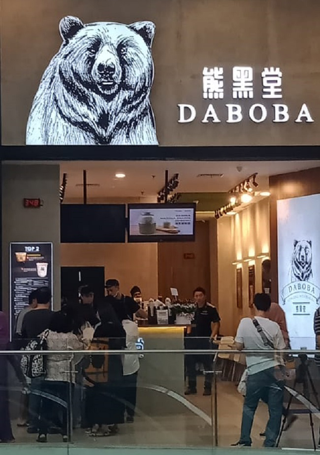 Gerai Daboba dibuka di Gandaria City Mall