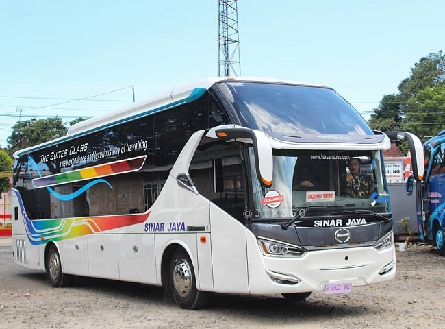Nyaman dan Mewahnya Naik Bus Suites Class PO. Sinar Jaya