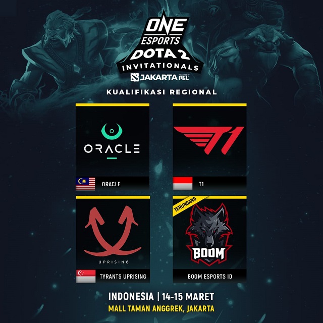 Ini Dia Empat Tim yang Siap Tanding di Kualifikasi Regional ONE Esports Dota 2 Jakarta