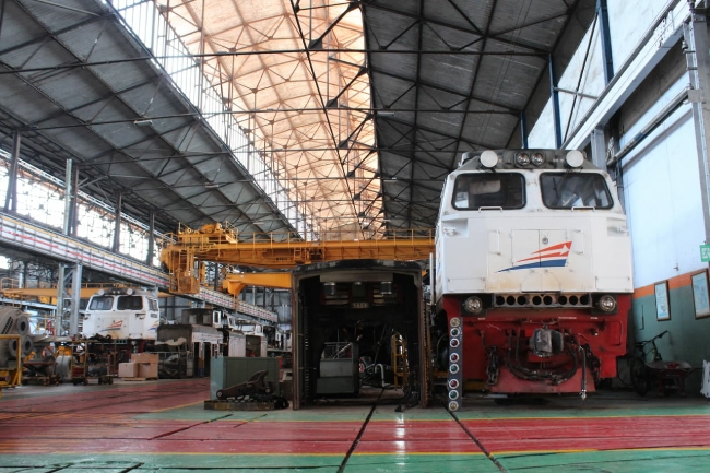Ayo Ikut Tour Virtual Explore to Balai Yasa Indonesian Railways Locomotive Workshop