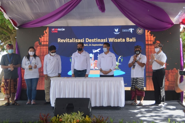 Kemenparekraf Revitalisasi Destinasi Wisata Bali untuk Bangkitkan Kembali Sektor Pariwisata