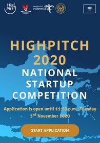 Buruan Daftar Kompetisi Pitch Startup Nasional “HighPitch 2020”