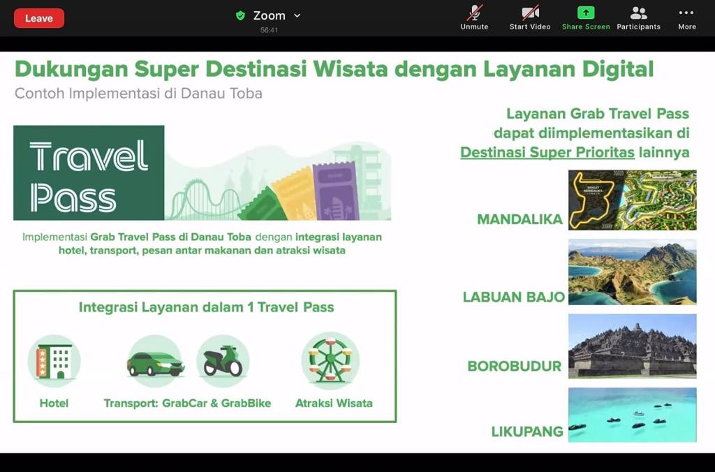 Menparekraf Bahas Potensi Kolaborasi Dengan Grab Indonesia