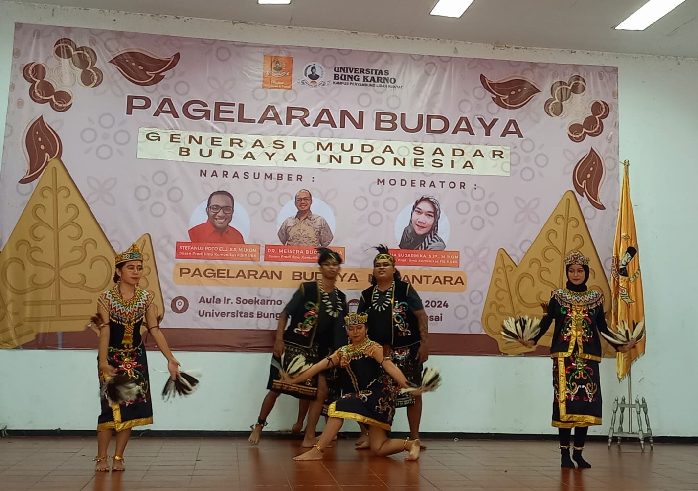 Mahasiswa UBK Gelar Budaya Nusantara