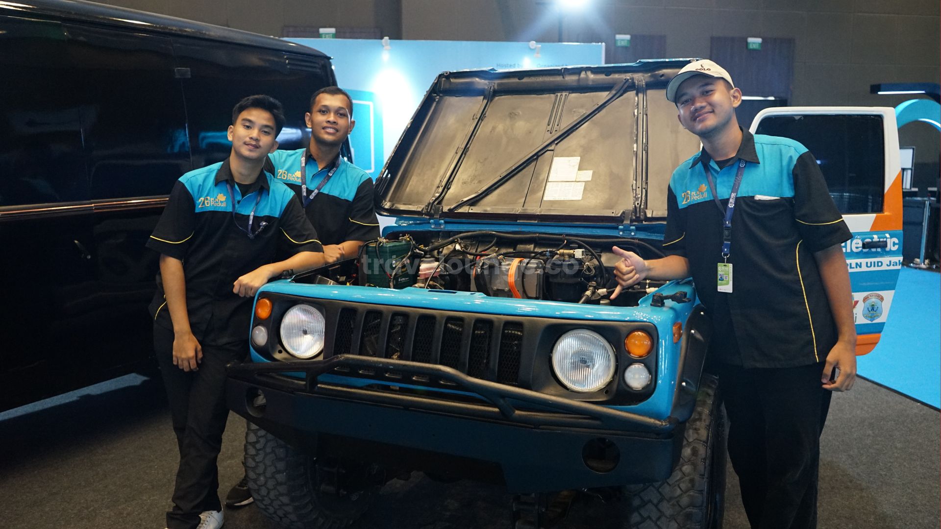 Suzuki Jimny Katana yang dikonversi para siswa dari SMKN 26 Jakarta Selatan.