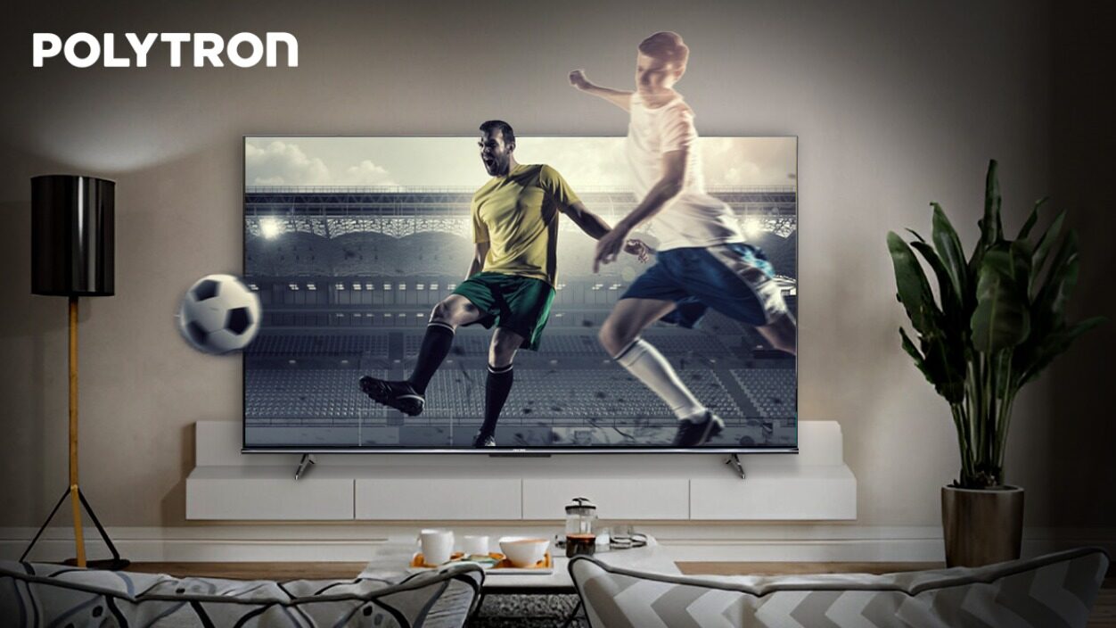 TV POLYTRON Tawarkan Pengalaman Nobar Terbaik, Atmosfer Stadion di Dalam Rumah