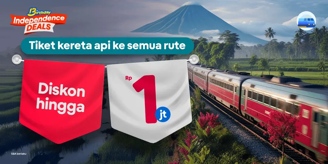 Bebas Berkelana dengan Semangat Kemerdekaan Bersama tiket.com