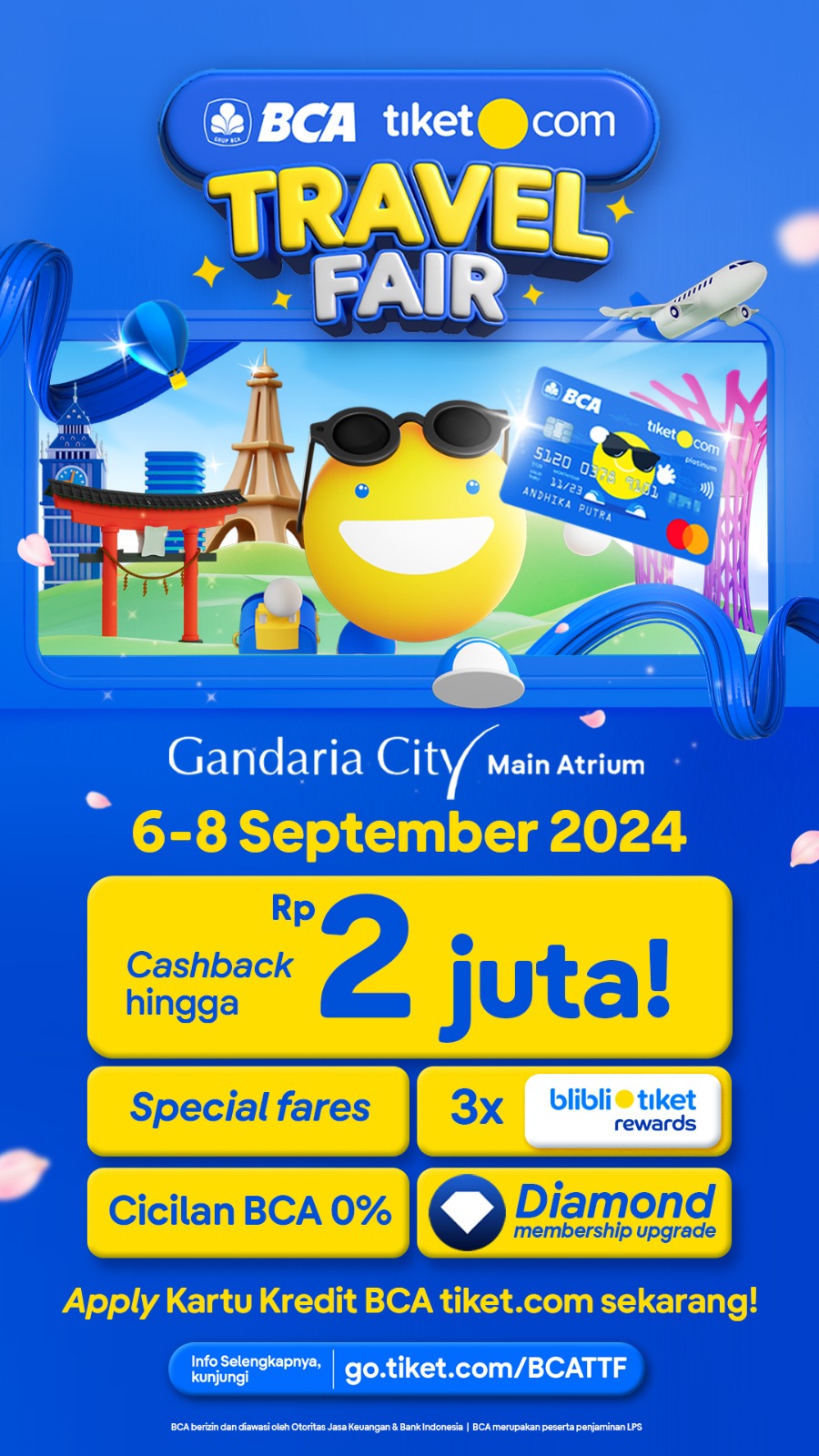 BCA tiket.com Travel Fair Siap Hadir