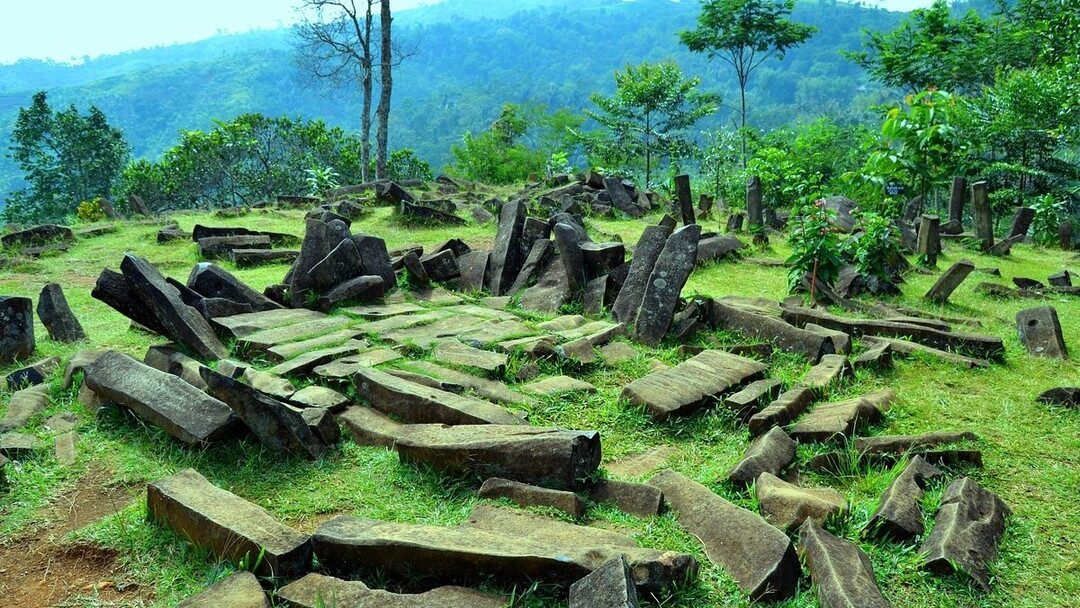 Situs Gunung Padang, Temuan Sejarah Zaman Megalitikum