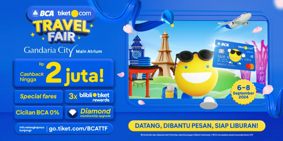 BCA tiket.com Travel Fair 2024