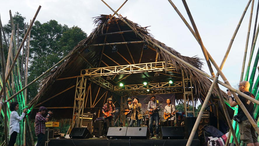 Festival Musik Ini Digelar di Alam Terbuka