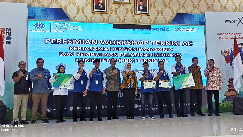 Panasonic Gobel Group Mendukung Pengembangan Tenaga Kerja Terampil di Medan