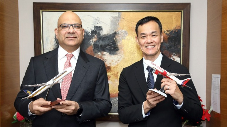 Perkuat Kemitraan, Air India dan Singapore Airlines Tambah 51 Destinasi Baru dengan Codeshare