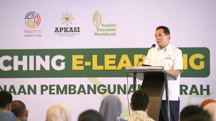 Apkasi bersama Traction Energy Asia & KEM Luncurkan E-Learning Perencanaan Pembangunan Daerah