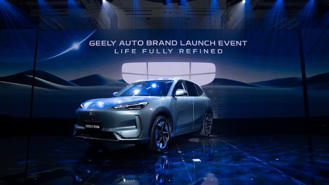 Geely EX5: EV Pendatang Baru Siap Meluncur di IIMS 2025