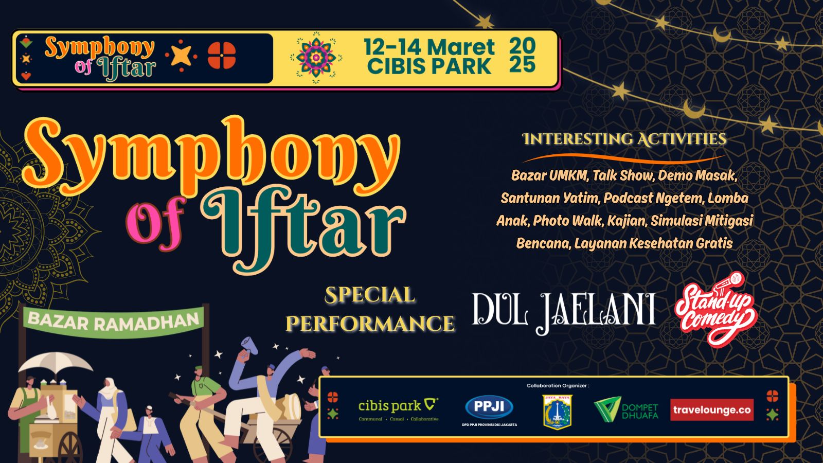 Dul Jaelani Jadi Bintang Tamu di Simphony of Iftar CIBIS Park, Catat Tanggalnya!