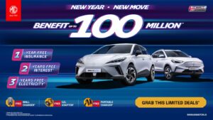MG Buka Tahun 2026 dengan Program Spesial untuk Pembeli Mobil Listrik