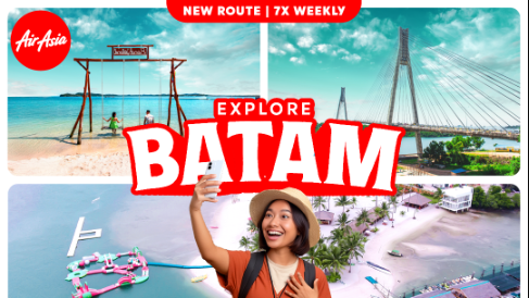 AirAsia Buka Rute Kuala Lumpur–Batam, Perkuat Konektivitas Malaysia–Indonesia
