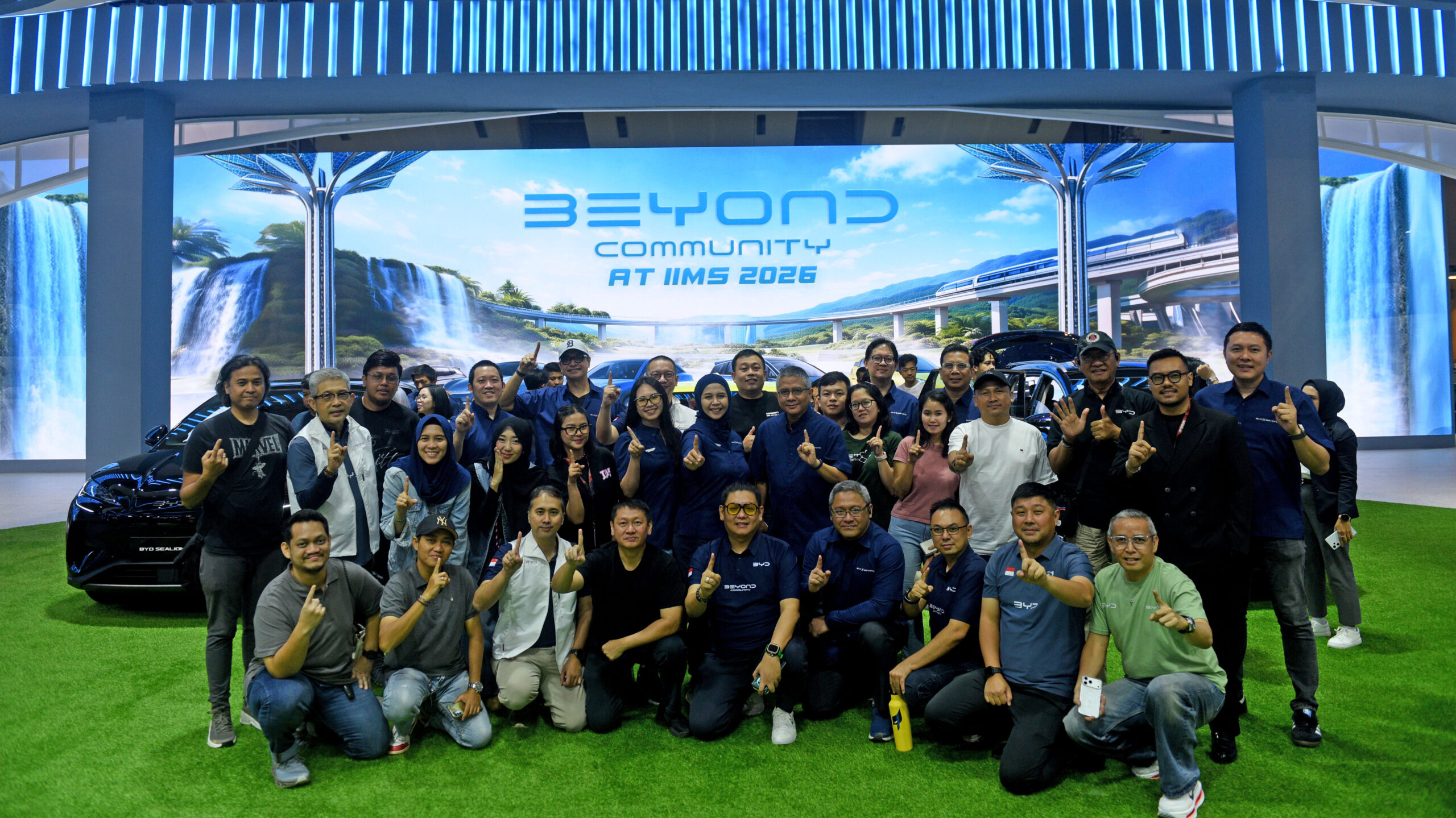 Booth BYD IIMS 2026 bersama BEYOND Community