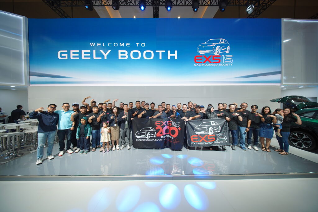 Geely EX5 komunitas EX5IS di IIMS 2026