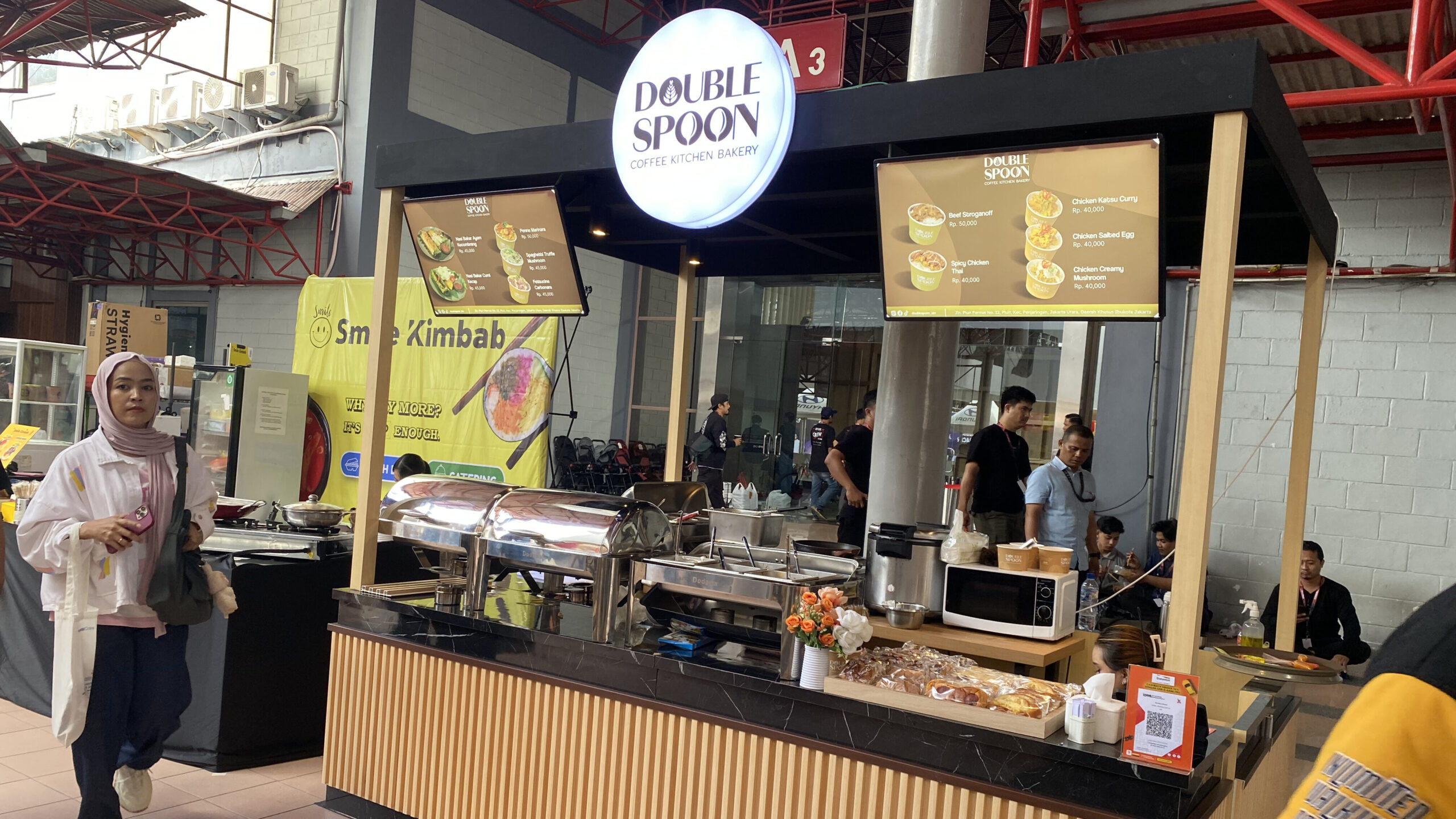 Double Spoon Hadirkan Coffee & Bakery di Area Pameran
