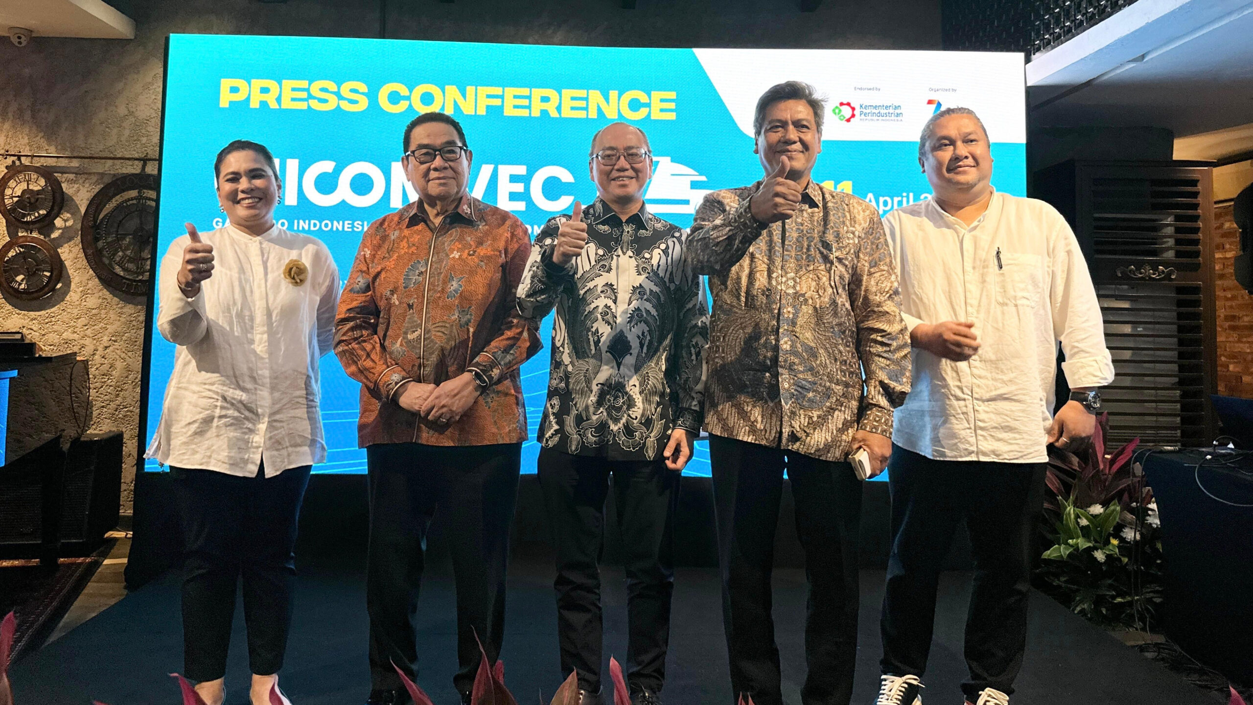 Suasana GIICOMVEC 2026 di JIExpo