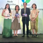 Maudy Ayunda dalam peluncuran kampanye Laurier mengenai pentingnya memberikan dukungan saat menstruasi.